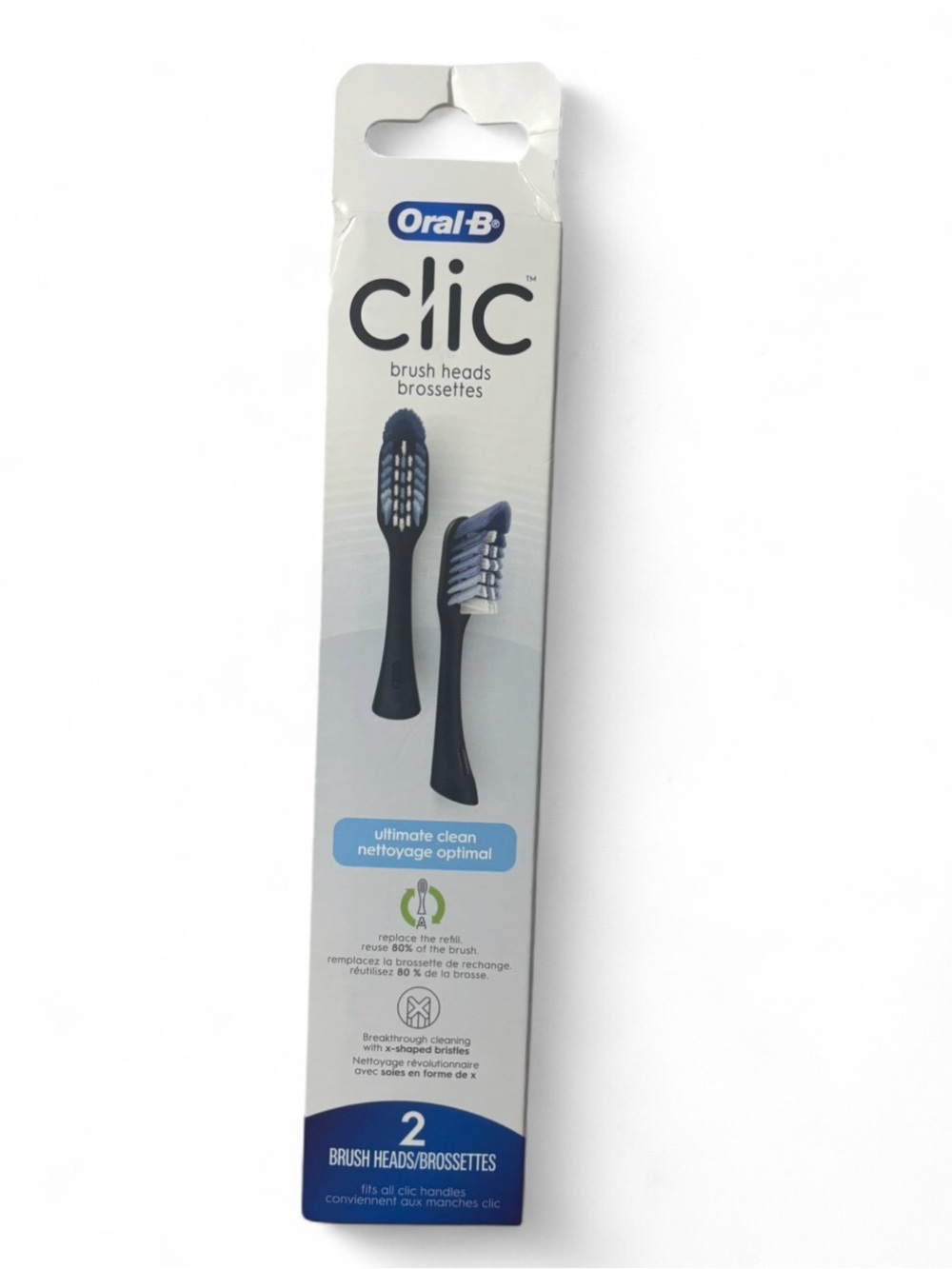 ORAL-B CLIC BRUSH HEADS
